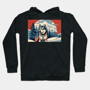 Siberian Husky Dog Hoodie